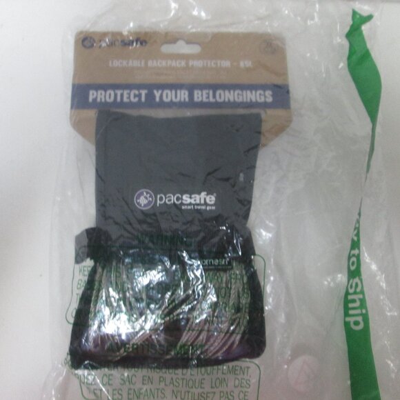 Pacsafe 85L Anti-theft Backpack and Bag Protector Sealed NEW NWT